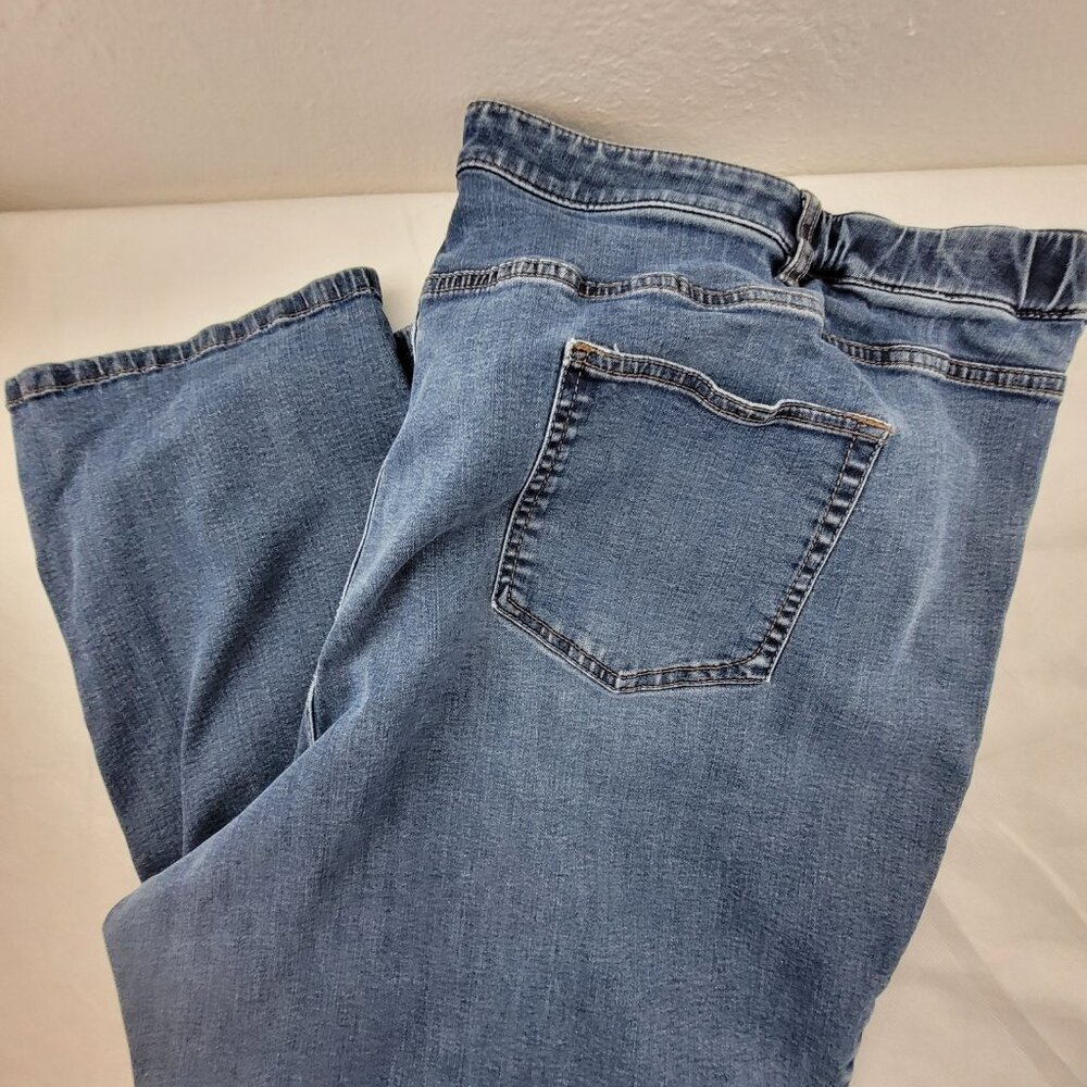 J Jill Jeans Womens 28W Blue High Rise Stretch Smooth Fit Straight Leg